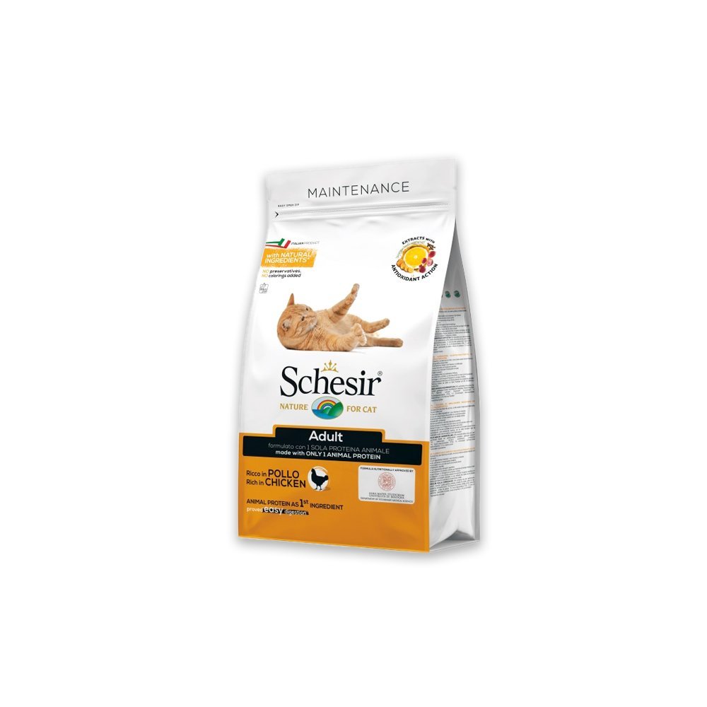 Schesir Cat Dry Food Chicken -1.5 KG