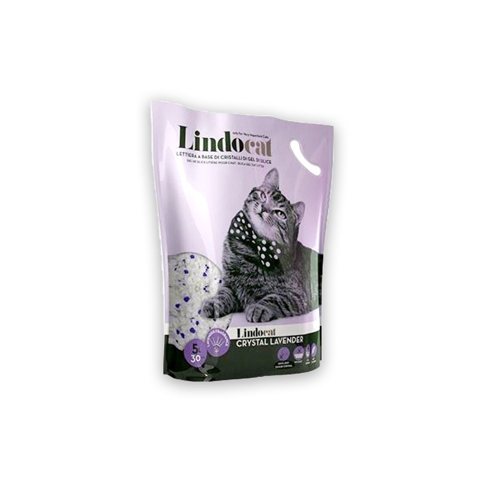 Lindocat Crystal Lavender Scent Silicagel - 5 L