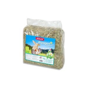 Zolux Premium Alpine Hay With Mint & Chamomile 1 KG