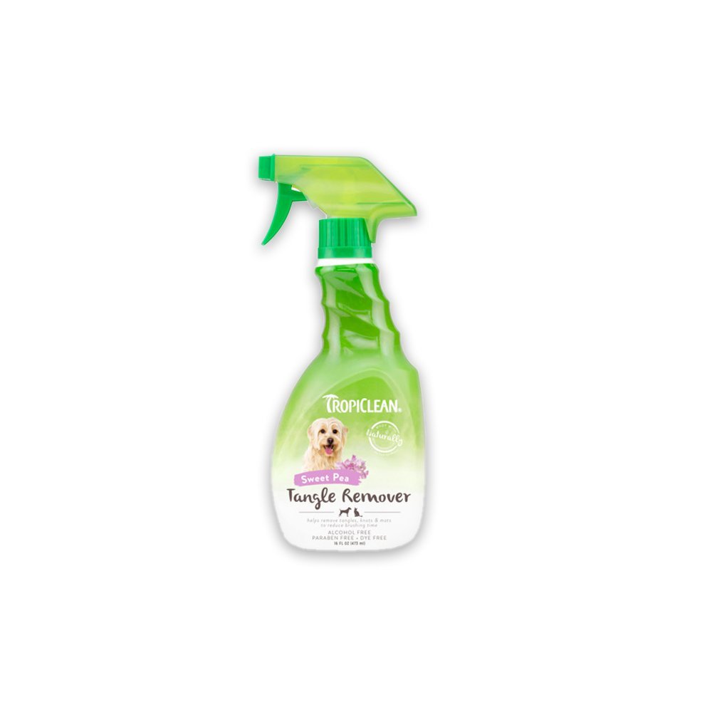 Tropiclean Sweet Pea Tangle Remover Spray For Pets - 16 OZ