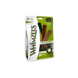 Whimzees Natural Grain Free Dental Dog Treats Stix Small - (24+4PC) 360G
