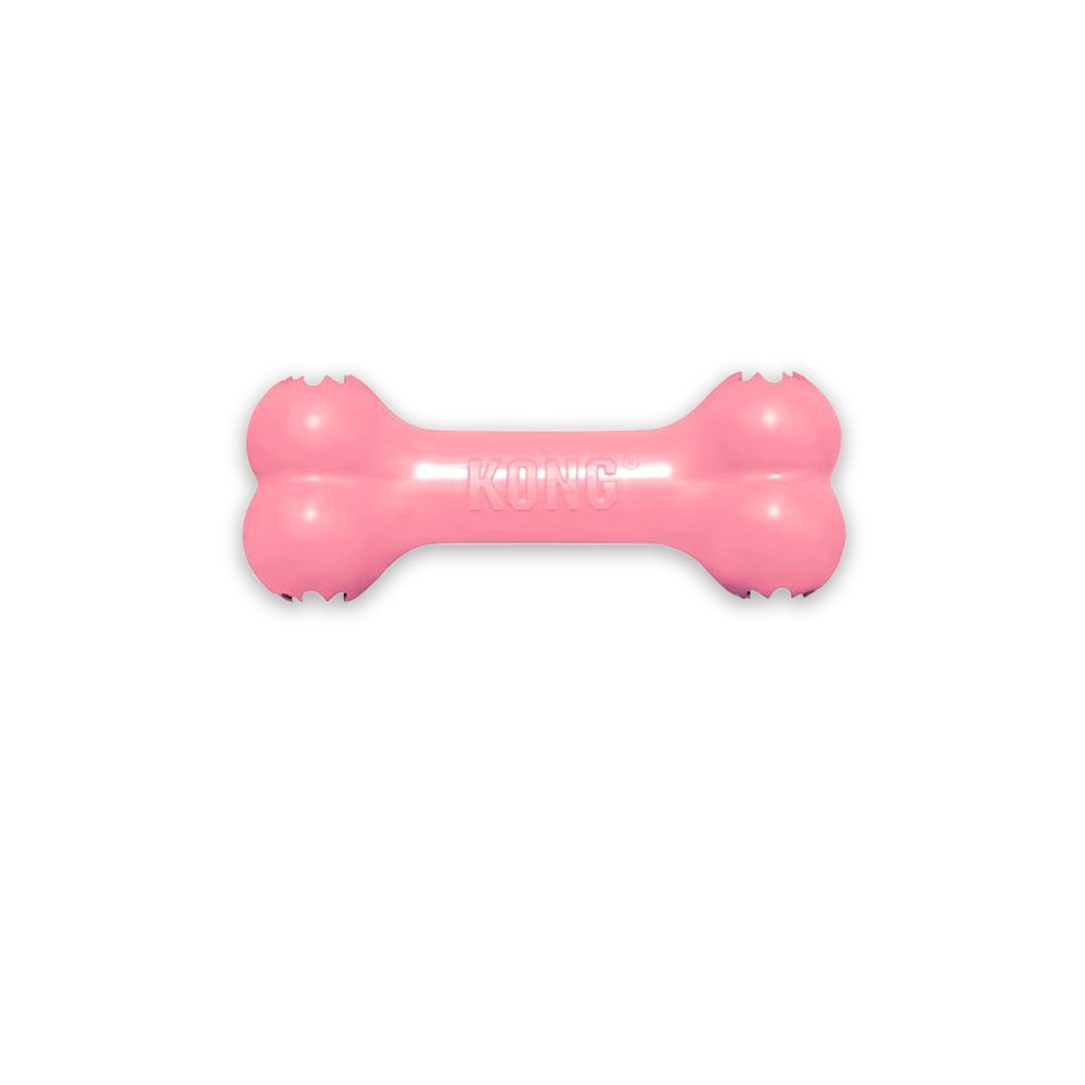 Kong Puppy Goodie Bone Teething Rubber Treat Dispensing Dog Toy Small Puppies