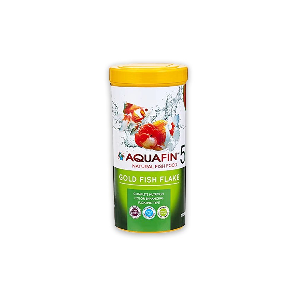 Kw Zone Aquafin Gold Fish Flake - 1000 ML