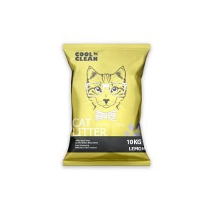 Cool Clean Clumping Cat Litter Lemon - 10 KG