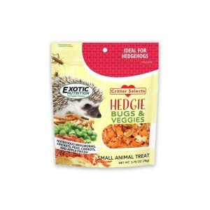 Exotic Nutrition Critter Selects Hedgie Bugs And Veggie - 2.75 OZ