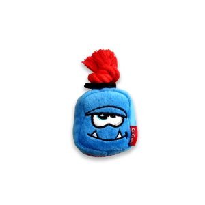 Gigwi Monster Rope Squeaker Inside Small Plush Rope