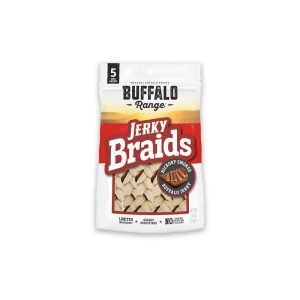 Buffalo Range Treats Jerky Braids