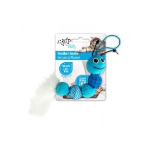 All For Paws Modern Cat Feather Snake