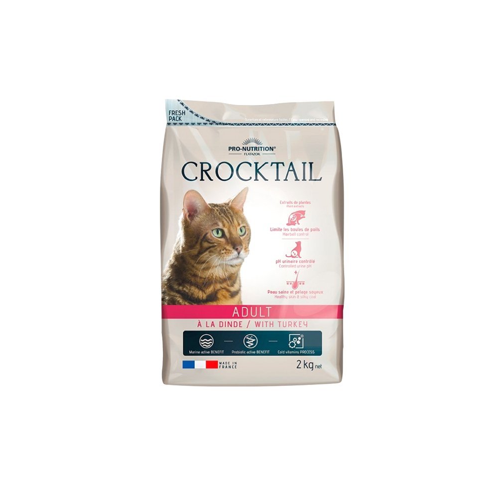 Pro Nutrition Crocktail Adult Cat With Turkey - 2 KG