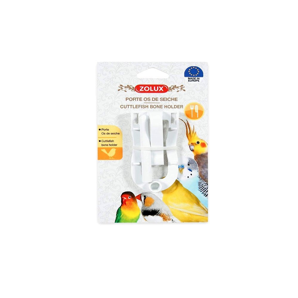 Zolux Cuttlefish Bone Holder Bird Feeder