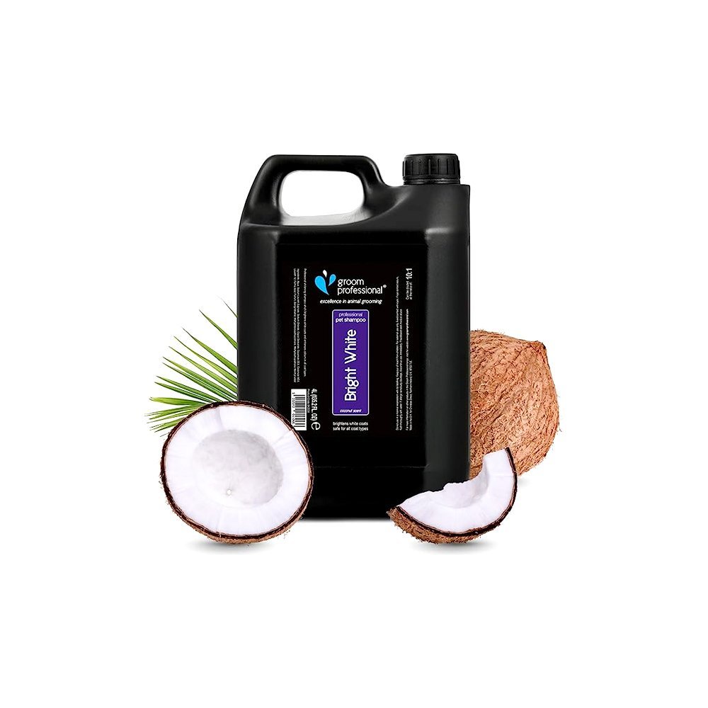 Groom Professional Bright White Shampoo - 4 Litre