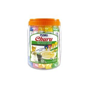 Inaba Churu Tuna And Chicken Varieties - 50 Tubes