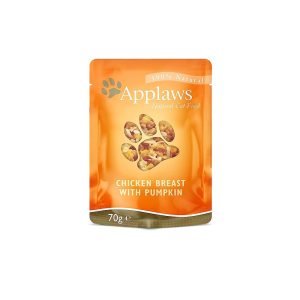 Applaws Natural Cat Food Chicken And Pumpkin - 70G (Pack Of 12)