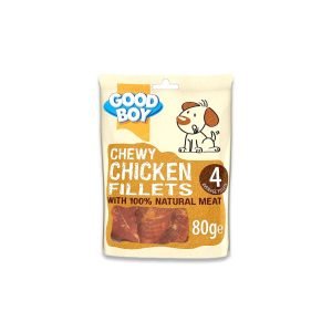 Armitage Good Boy Chewy Chicken Fillets Dog Treats - 80G