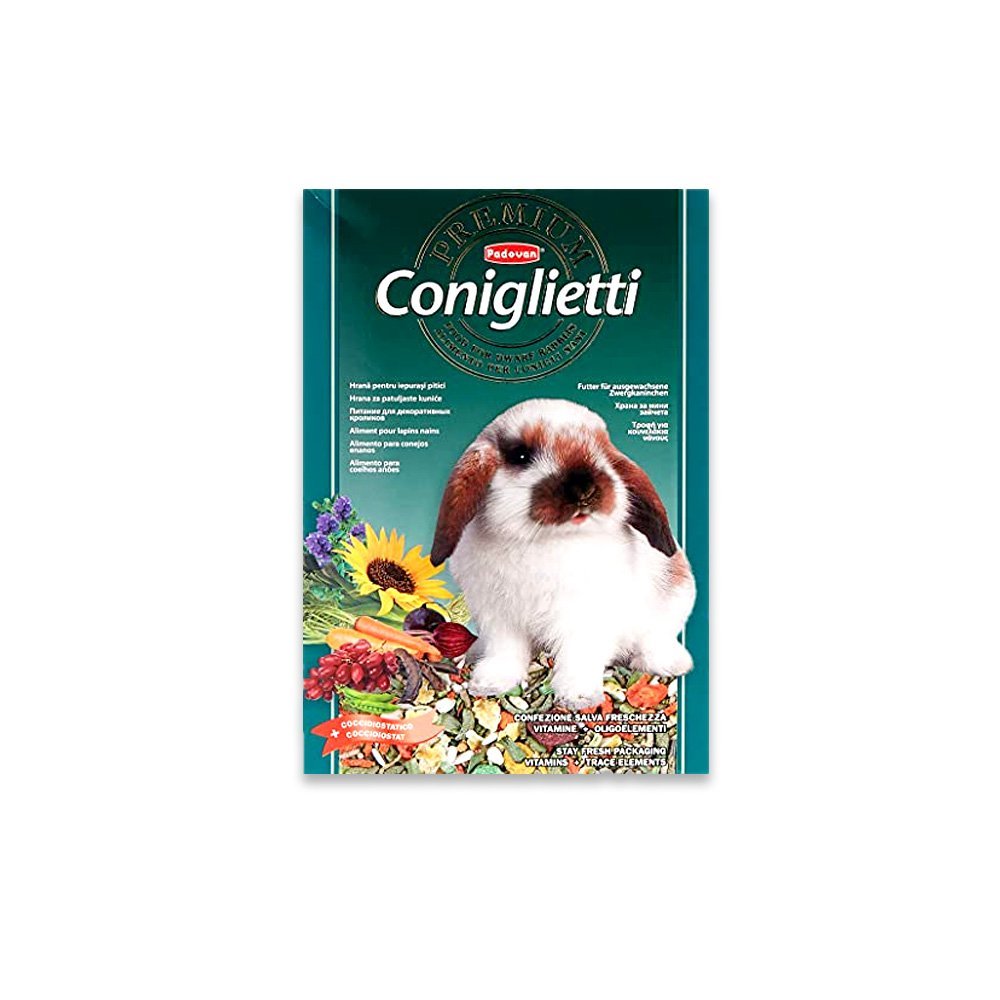 Padovan Premium Conigletti Rabbit Food - 500G