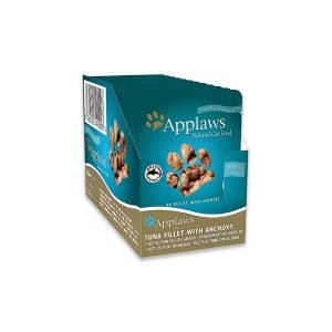 Applaws Natural Cat Food Anchovy Wet Tuna - 70G (Pack Of 12)