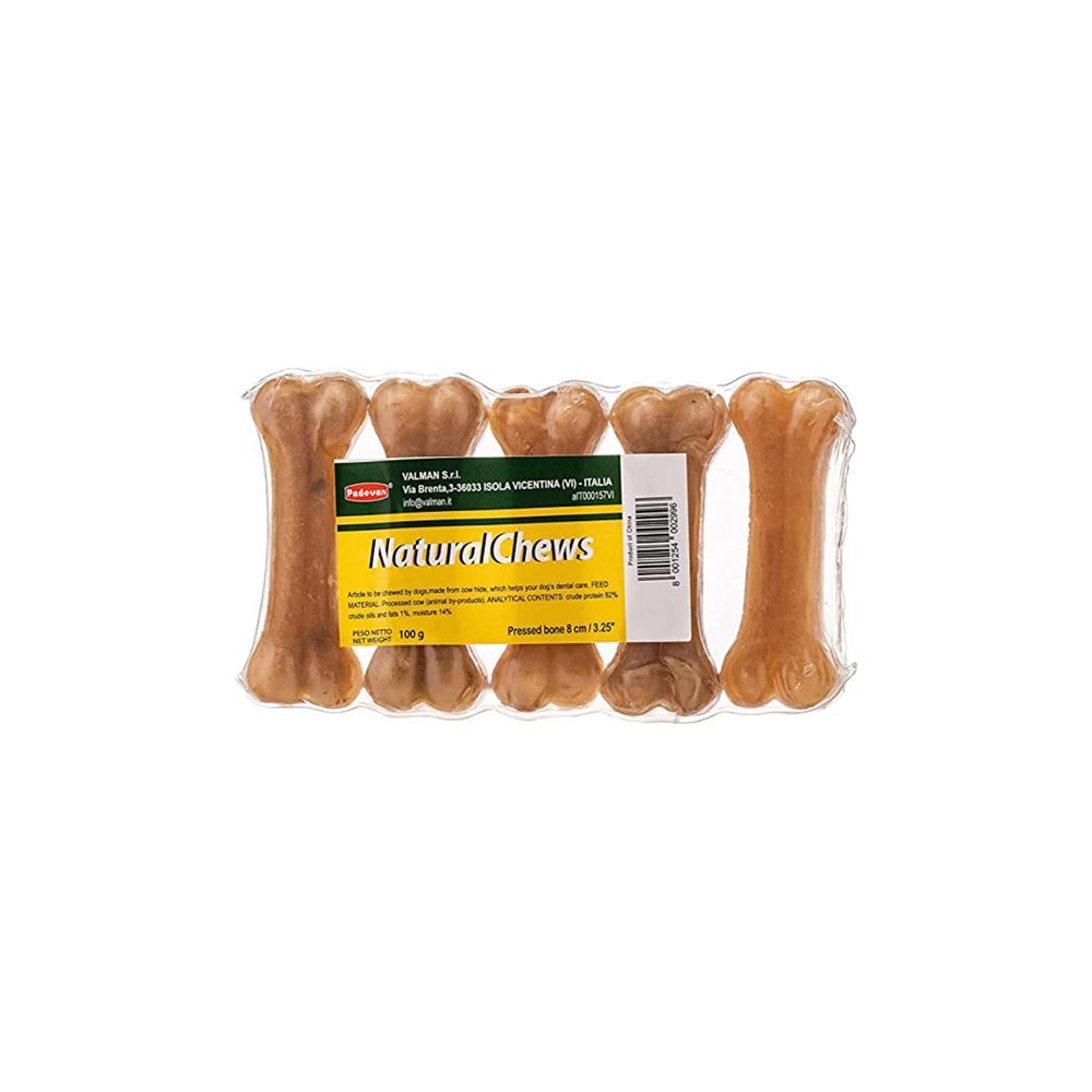 Padovan Dog Dental Chew Bone - 8Cm