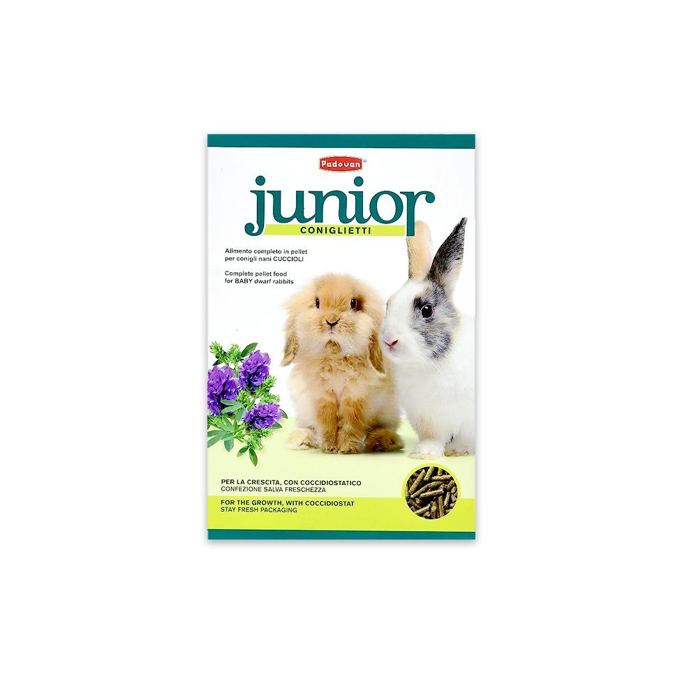 Padovan Junior Coniglieti Rabbit Food - 850G