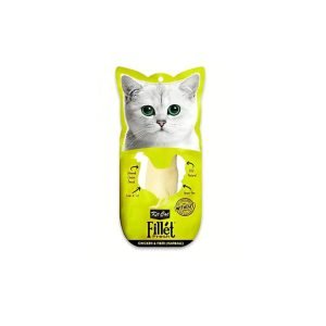 Kit Cat Fillet Fresh Chicken And Fiber Hairball - 30G
