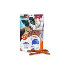 Duvo Lamb Strips Dog Snack - 80G