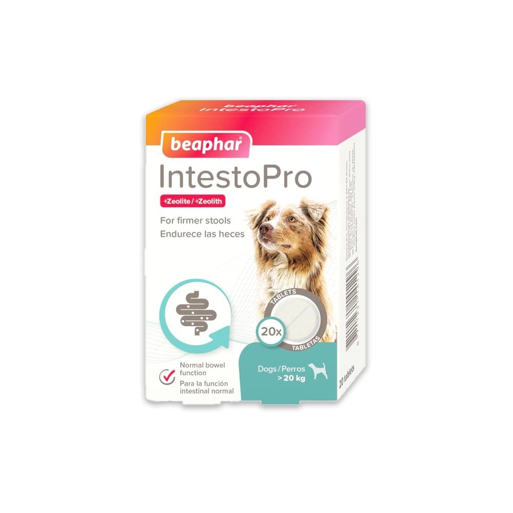Beaphar Intestopro Anti Diarrhea Tablet Large Dog - 20 Tab