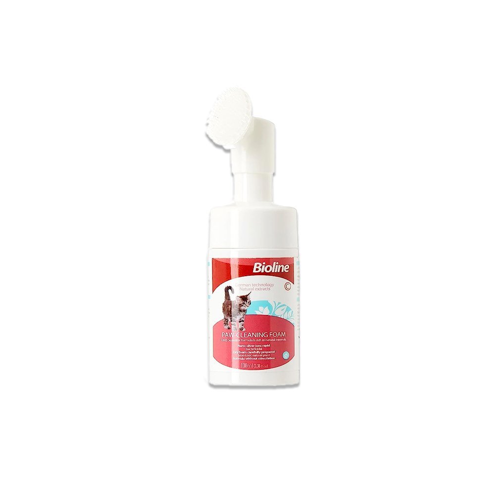 Bioline Paw Cleaning Foam For Cat - 100 ML