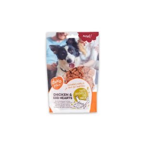 Duvo Meat Chicken And Cod Hearts - 180G