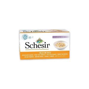 Schesir Cat MultiPACK Can Chicken With Pumpkin - (6X50G)