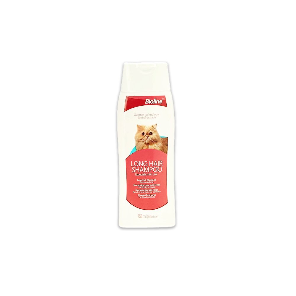 Bioline Long Hair Shampoo Cat - 250 ML