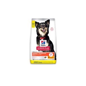 HillS Science Plan Perfect Digestion Small And Mini Adult 1+ Dog Food With Chicken & Brown Rice - 3 KG