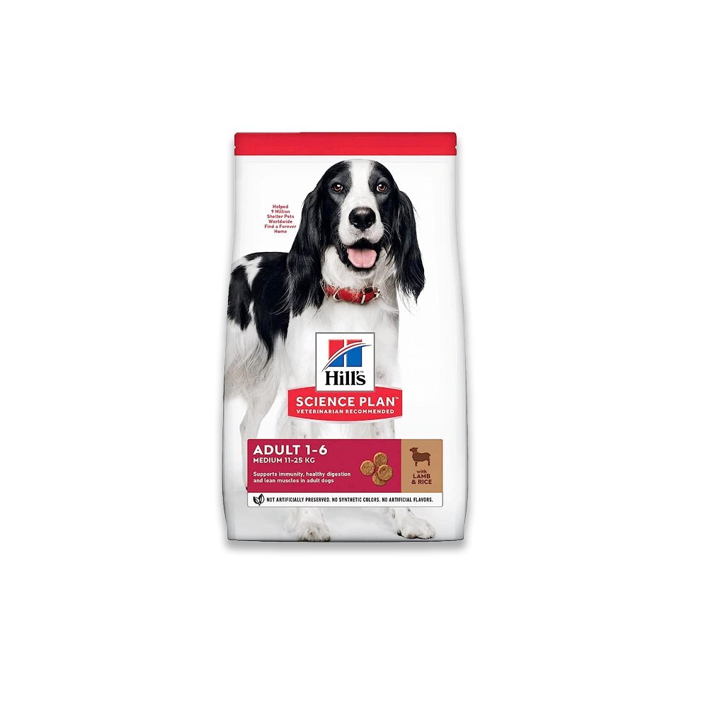 Hill'S Science Plan Medium Adult Dog Food With Lamb & Rice - 2.5 KG
