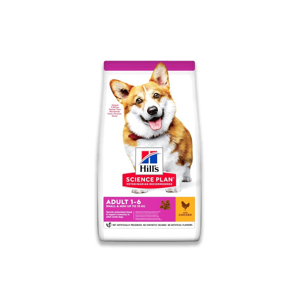 Hill'S Science Plan Small & Mini Mature Adult 7 + Dog Food With Chicken - 3 KG