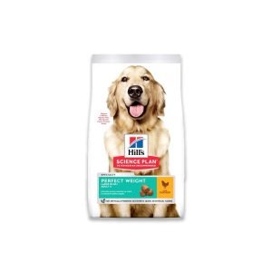 Hills Science Plan Adult Perfect Weight Large Breed Dog Food With Chicken -12 KG