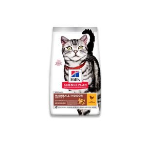 Hills Science Plan Hairball Indoor Cat Food With Chicken - 3 KG