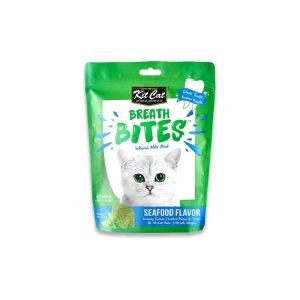 Kitcat Breath Bites Seafoods Flavor - 60G