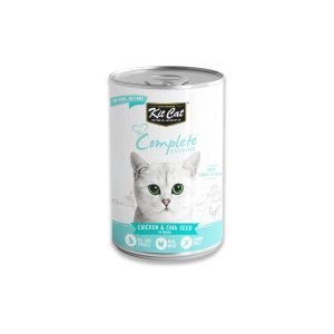 Kitcat Complete Cuisine Wet Cat Food Chicken And Chia Seed In Broth - 150G
