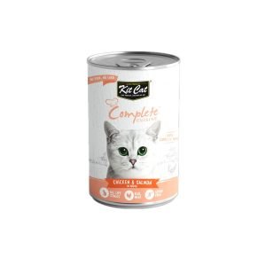 Kitcat Kit Cat Complete Cuisine Wet Cat Food Chicken And Salmon In Broth - 150G