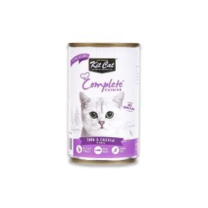 Kitcat Kit Cat Complete Cuisine Wet Cat Food Tuna And Chicken In Broth - 150G