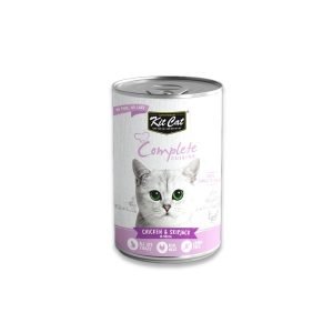 Kitcat Kit Cat Complete Cuisine Wet Food Chicken And Skipjack In Broth - 150G