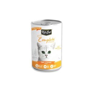 Kitcat Kit Cat Complete Cuisine Wet Food Tuna And Salmon In Broth - 150G