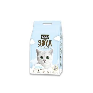 Kitcat Soybean Litter Soya Clump Kitten Baby Powder - 7L