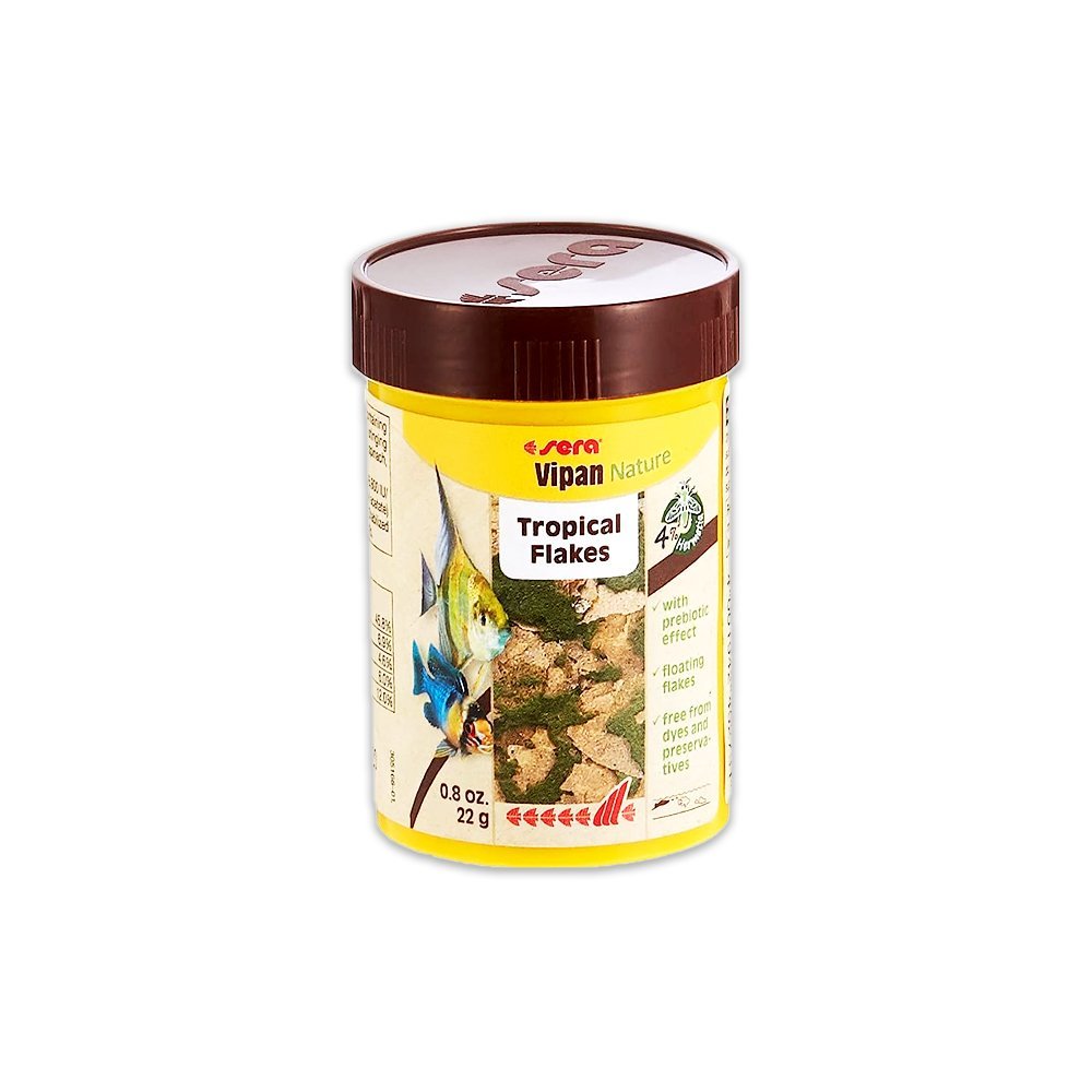 Sera Vipan Nature Fish Food Ornamental Flake Food 100ML