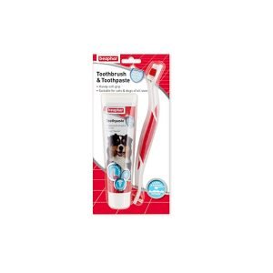 Beaphar Toothbrush And Toothpaste For Cats And Dogs
