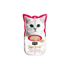 Kit Cat Purr Puree Tuna And Smoked Fish Wet Cat Treat
