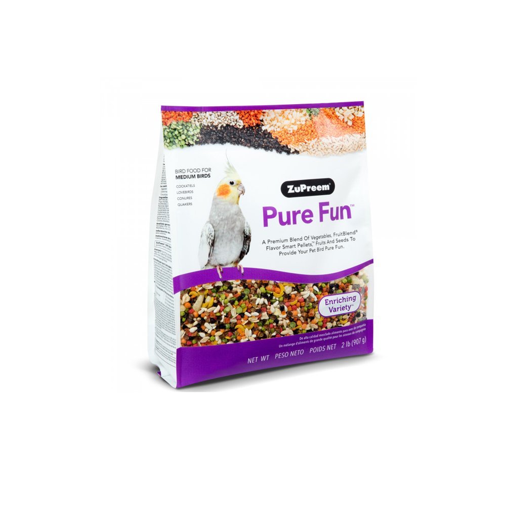 Zupreem Pure Fun Medium Birds - 2 Lb