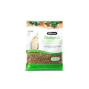 Zupreem Natural Medium Bird Food - 2.5 Lb