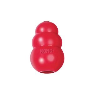 Kong Classic Dog Toy Durable Natural Rubber Fun To Chew For Medium Dogs