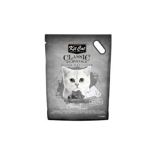 Kitcat Classic Crystal Silica Cat Litter Charcoal - 5L