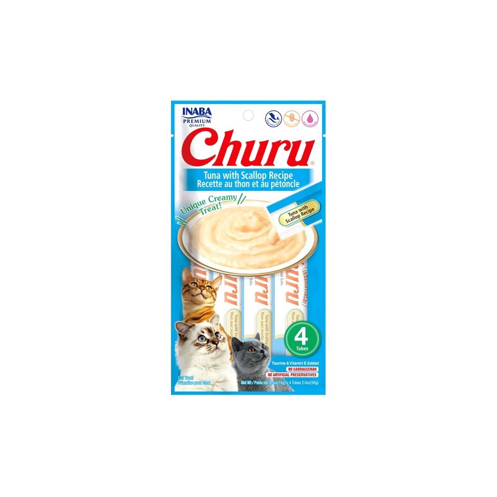 Inaba Churu Puree Tuna With Scallop Recipe
