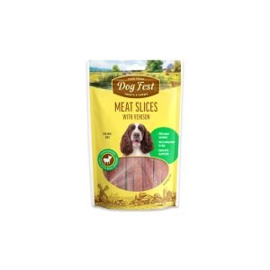 Dog Fest Meat Slices With Venison For Adult Dogs - 90G